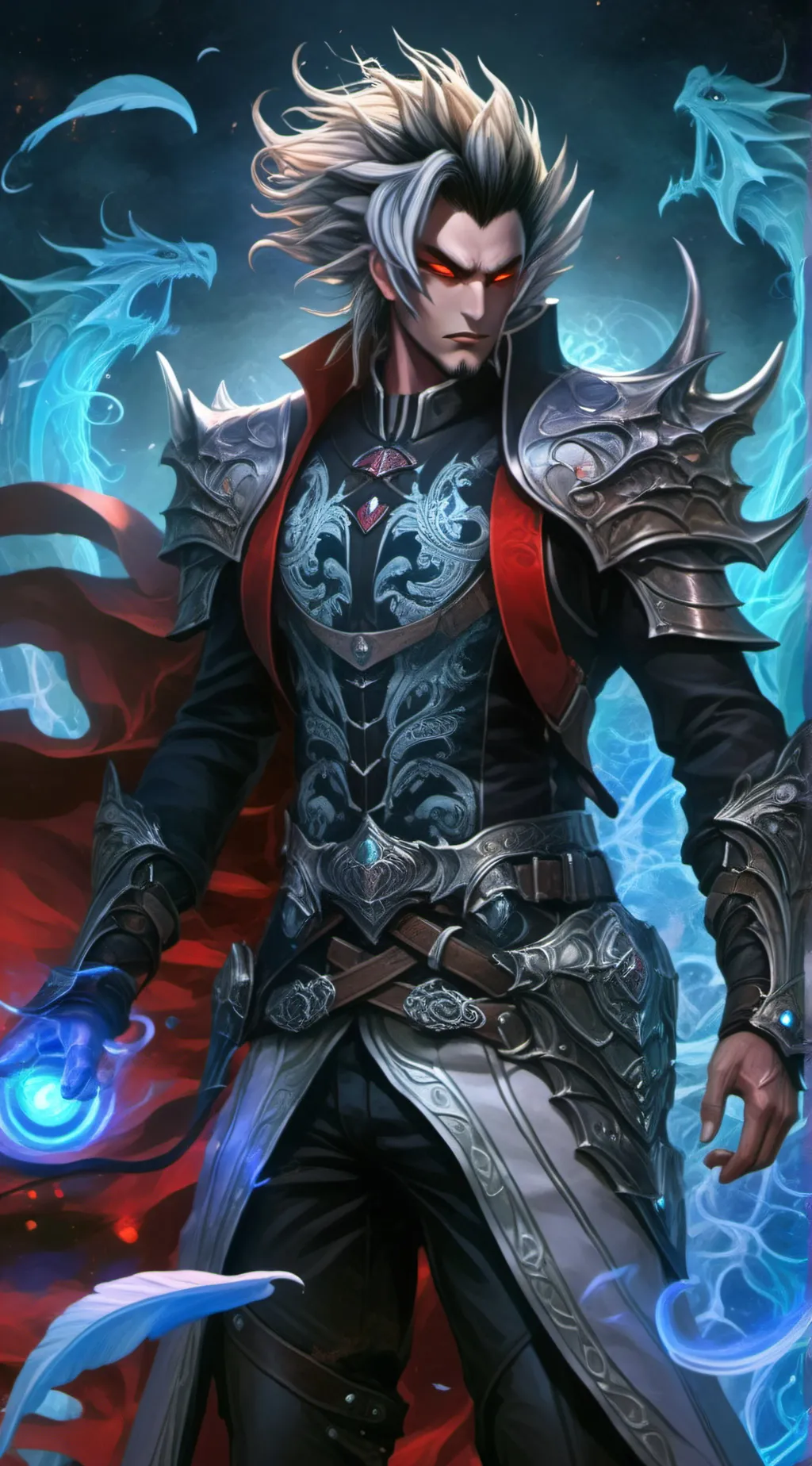 ai character: 🔶Skar Lavreator🔶 background