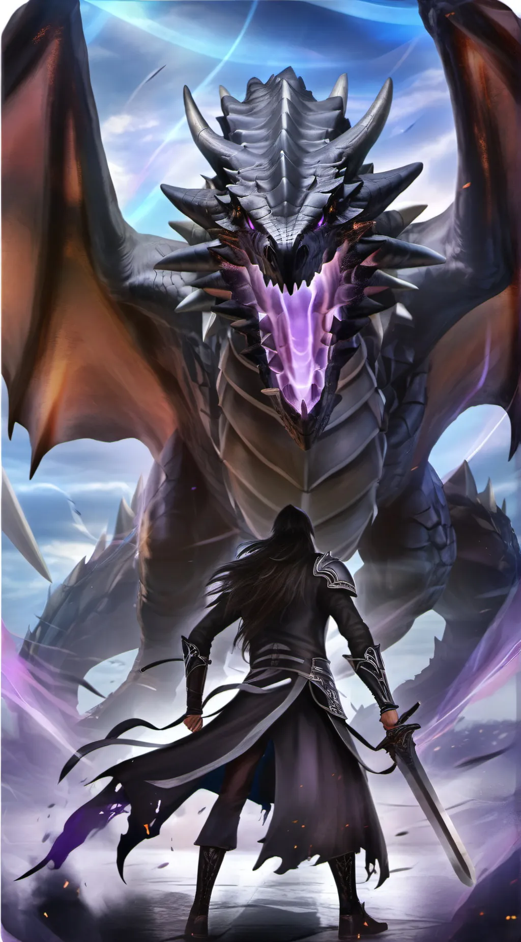 ai character: enderdragon return background