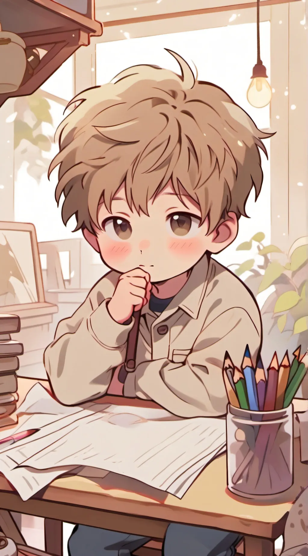 ai character: My Brother Leif background