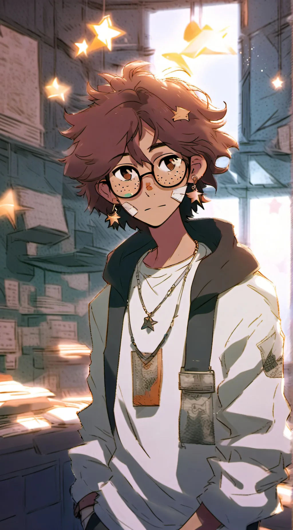 ai character: pepper background