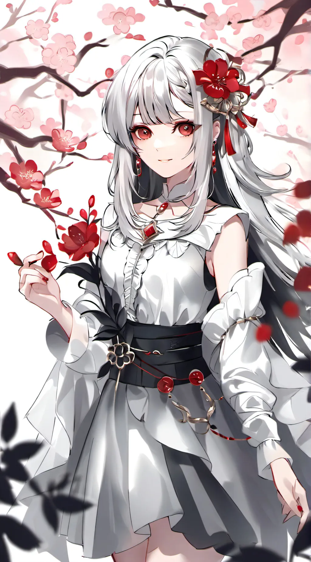 ai character: pearl background