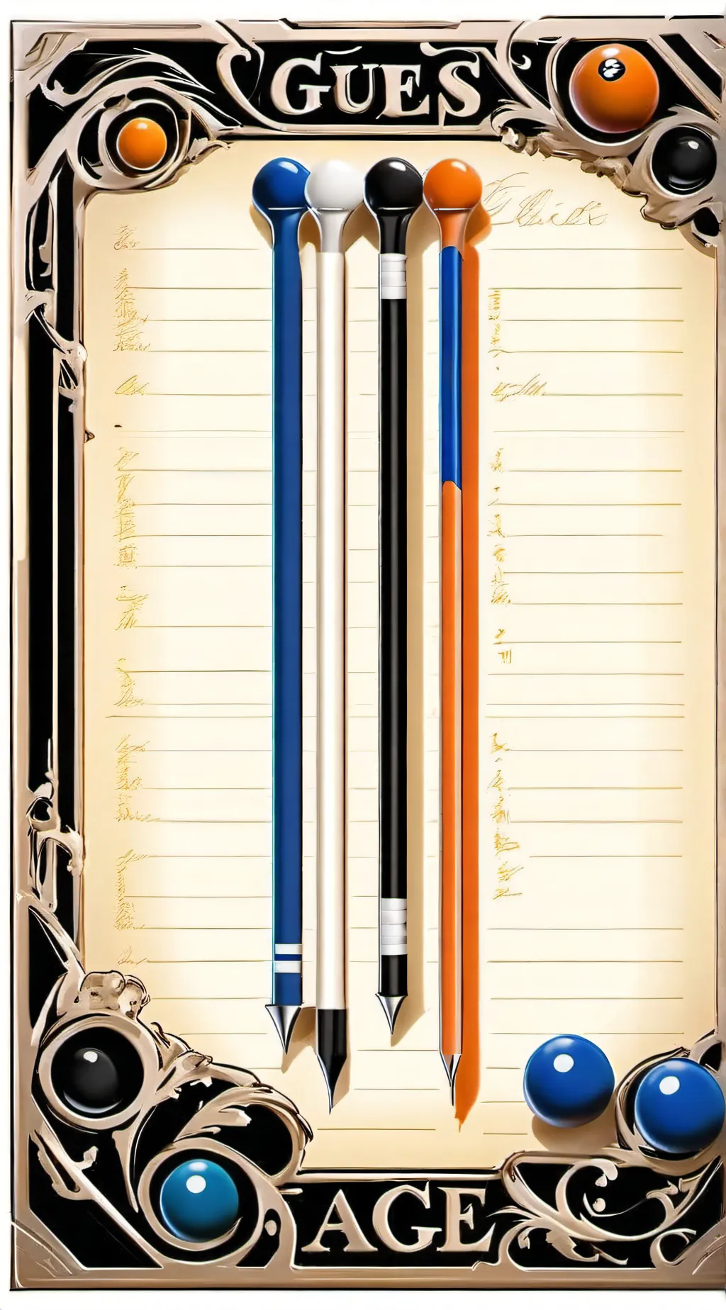 ai character: Name guesses background