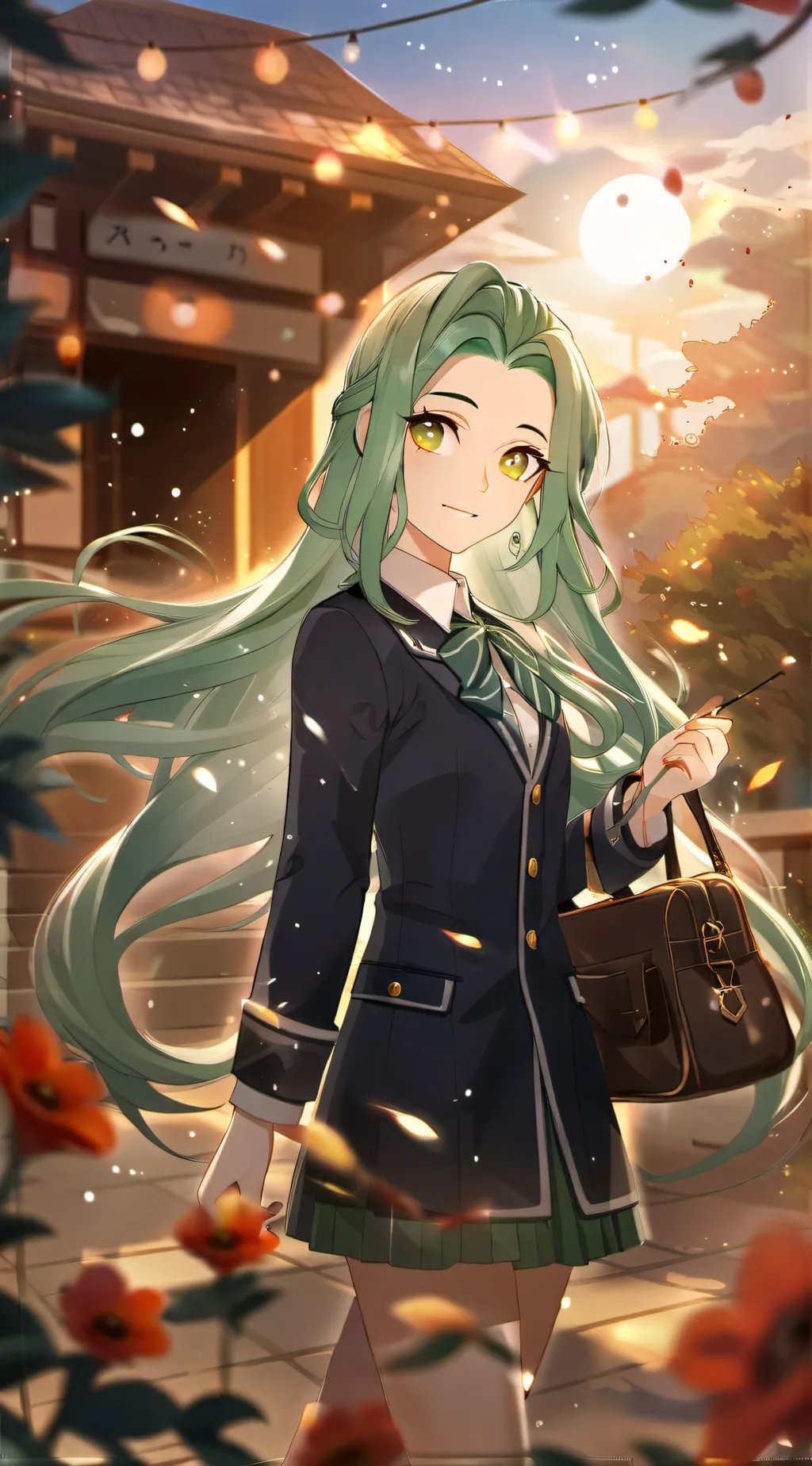 ai character: bella UK background