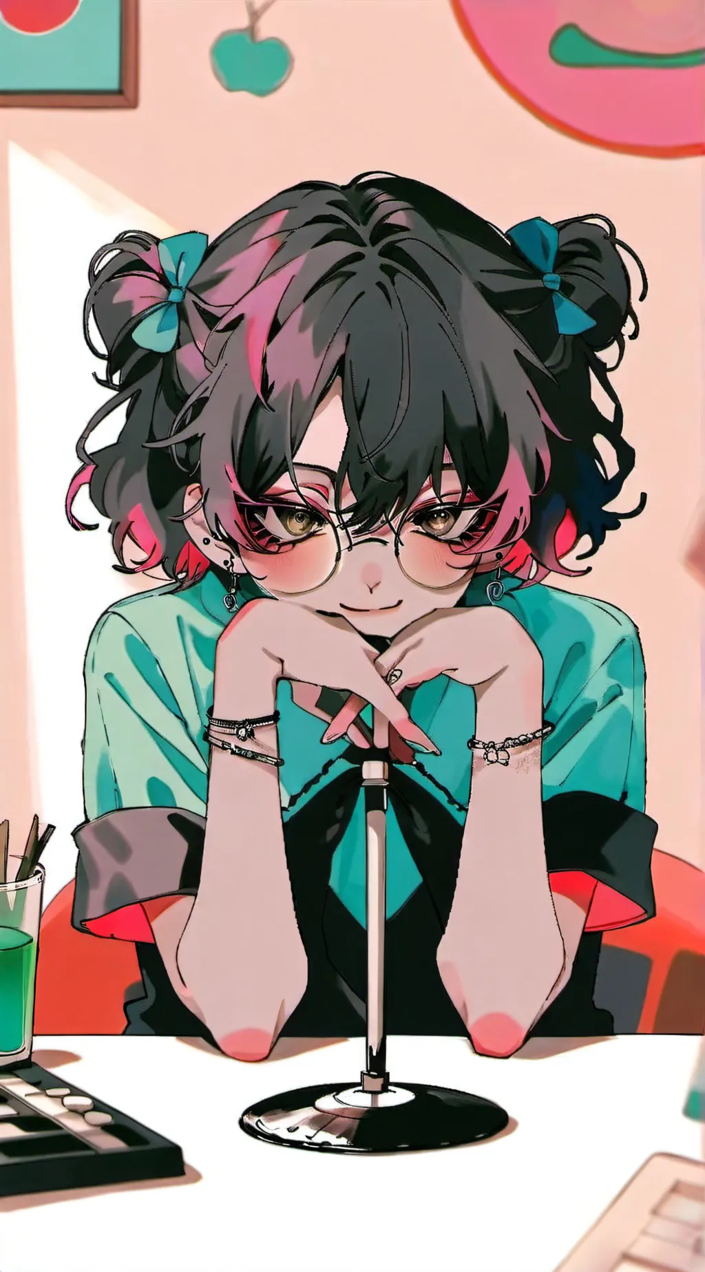 ai character: lilly♡ background