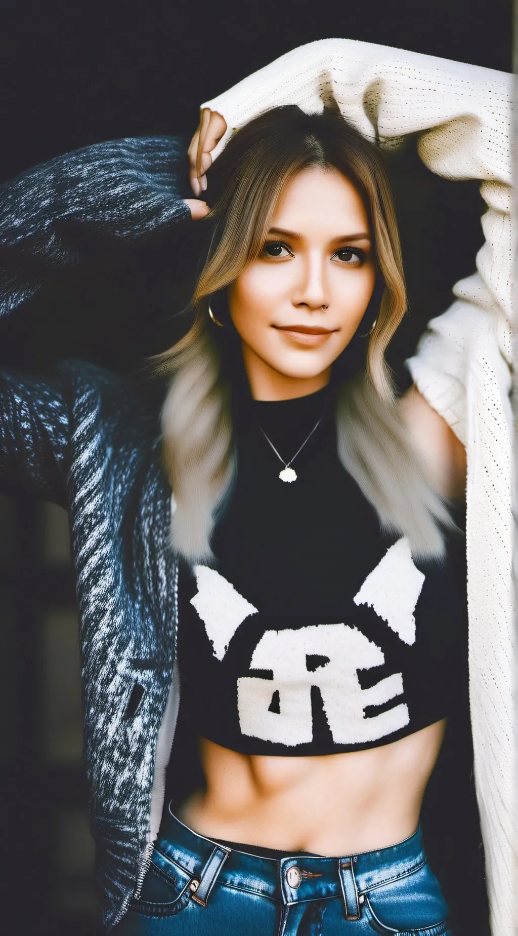 ai character: Ella  background