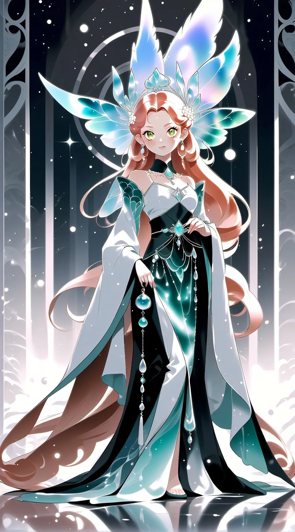 ai character: queen background