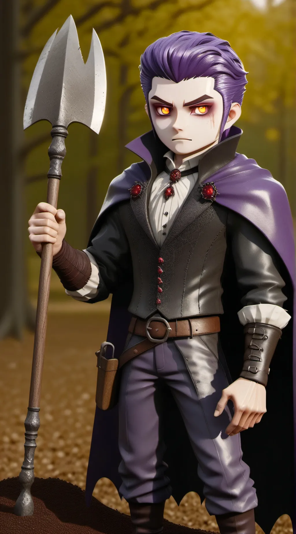 ai character: Mortis background