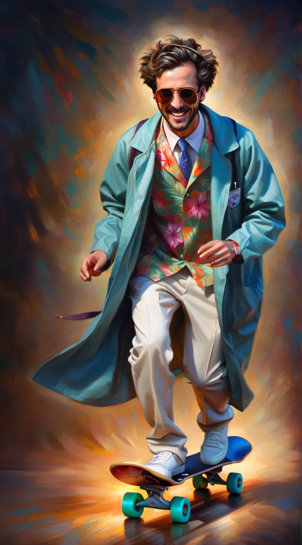 ai character: Doctor Cool  background