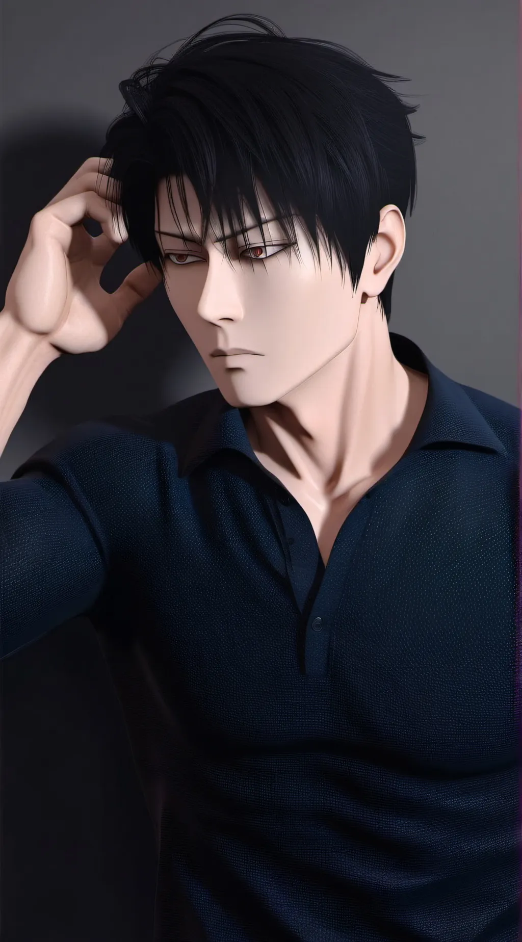 ai character: Toji Fushigiro  background