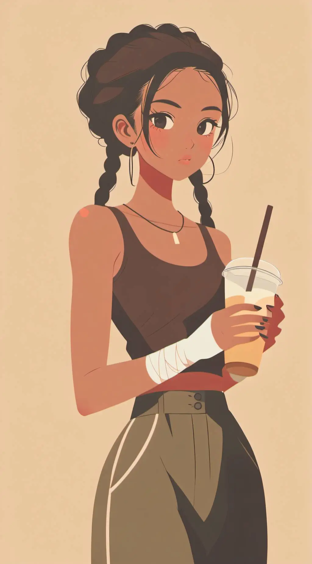 ai character: Skylar Stvil background