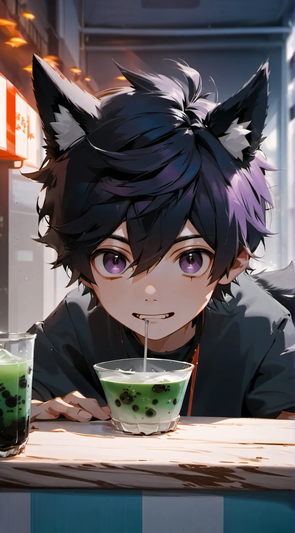 ai character: Noah background