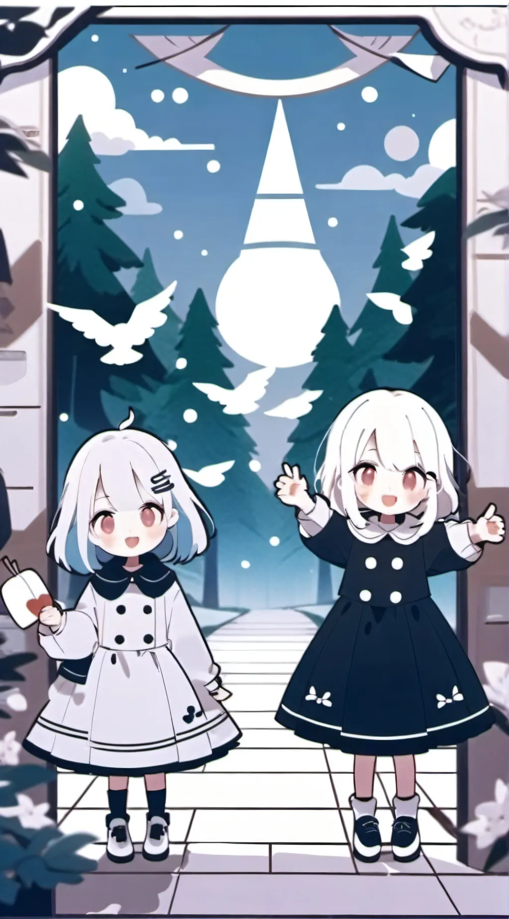 ai character: kay and bee background