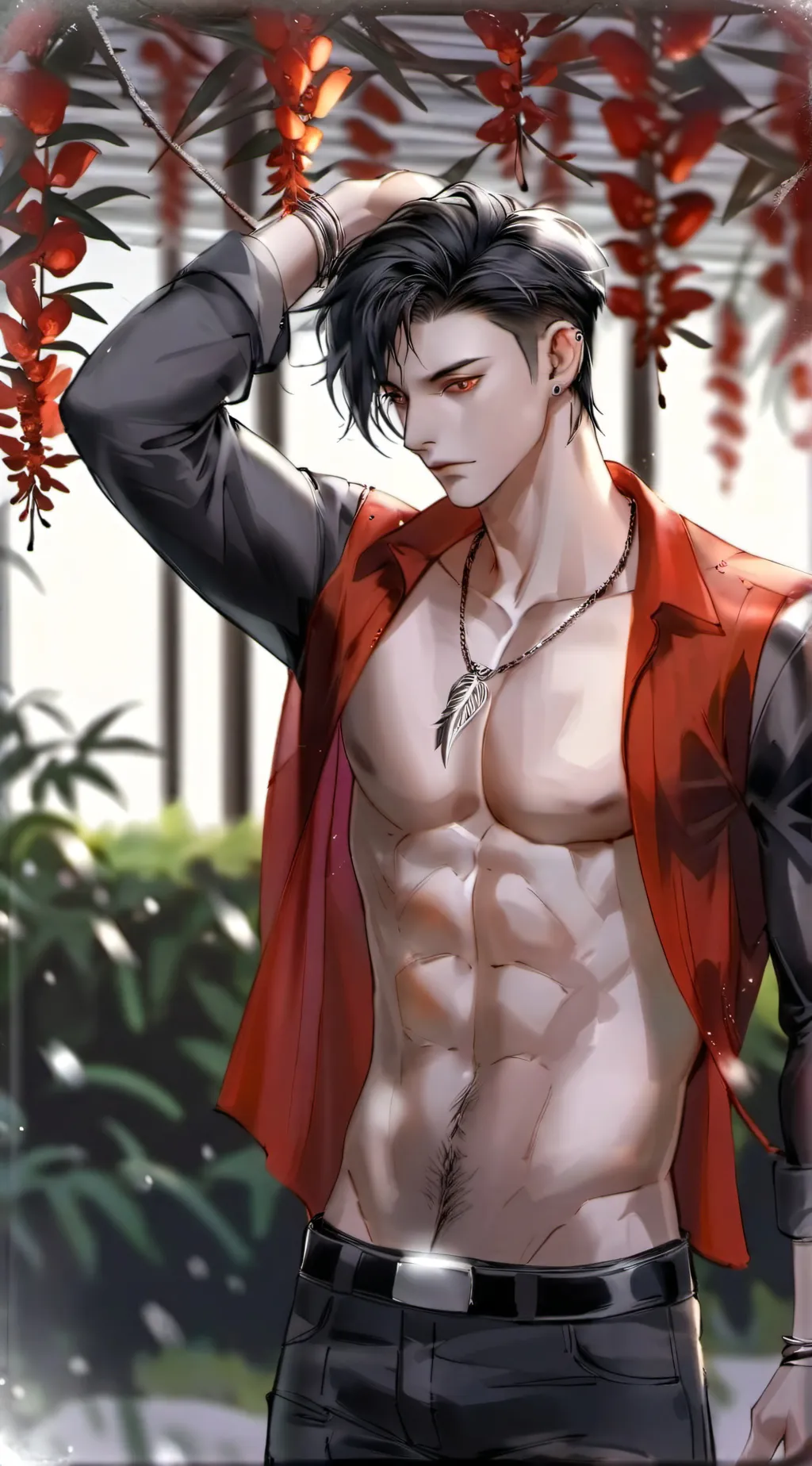 ai character: mark background