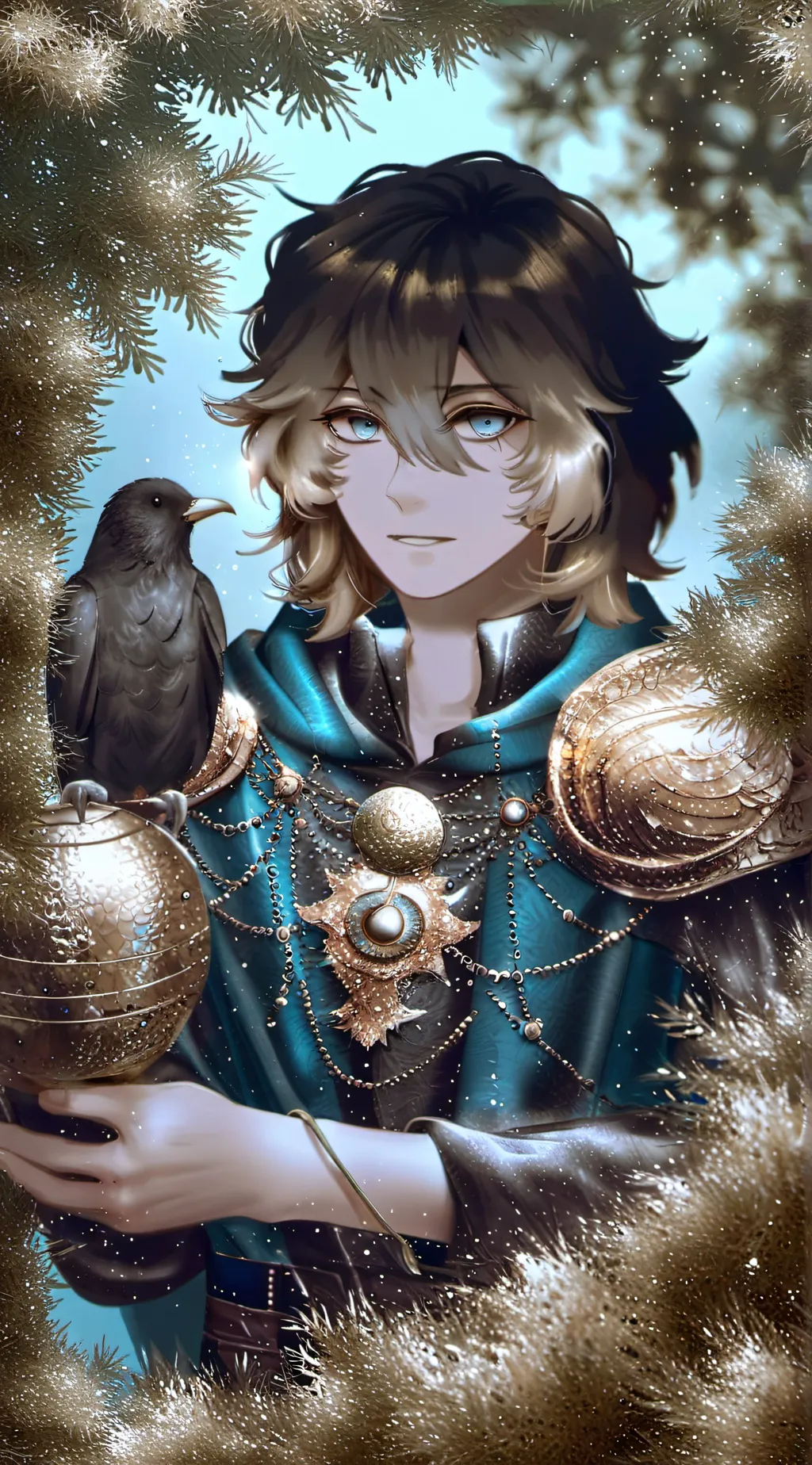 ai character: Drew Davies  background