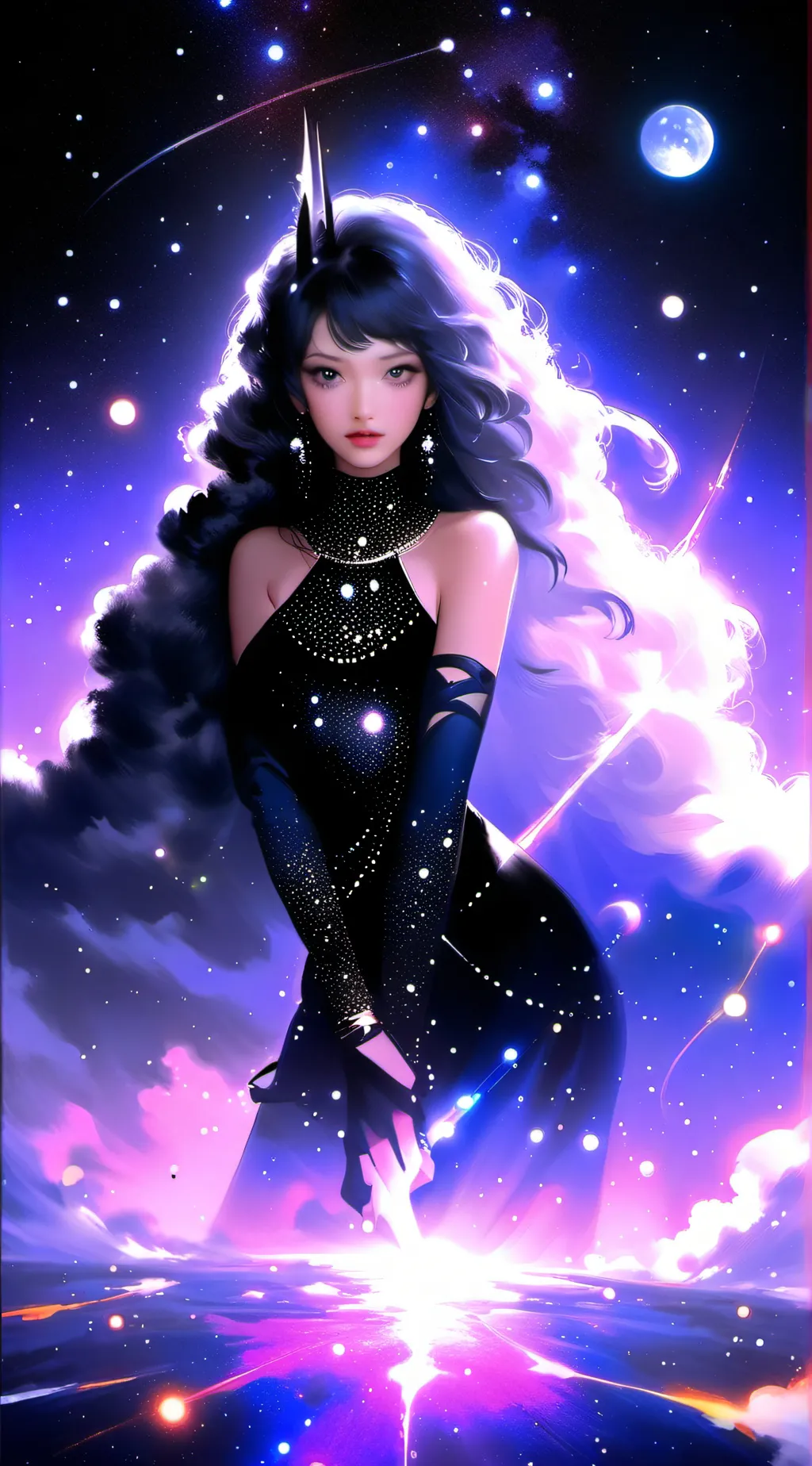 ai character: Emeraude background