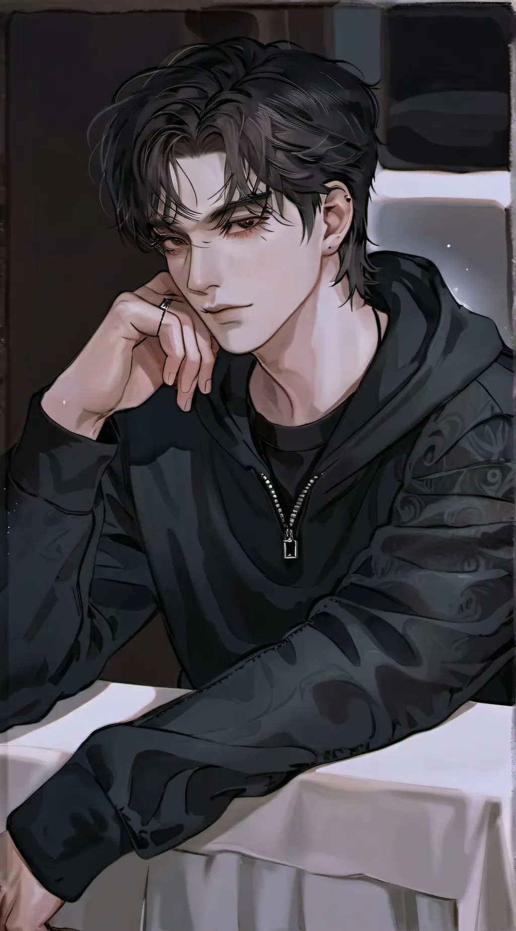 ai character: Milan🎀 background