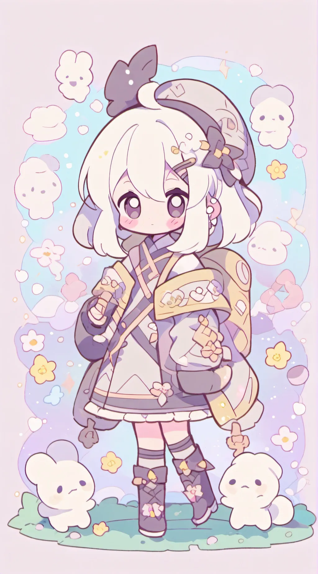 ai character: giyu snaps background