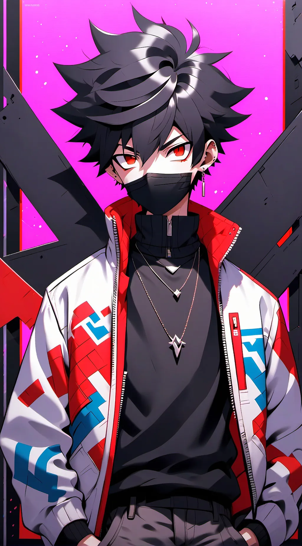 ai character: omesaka background