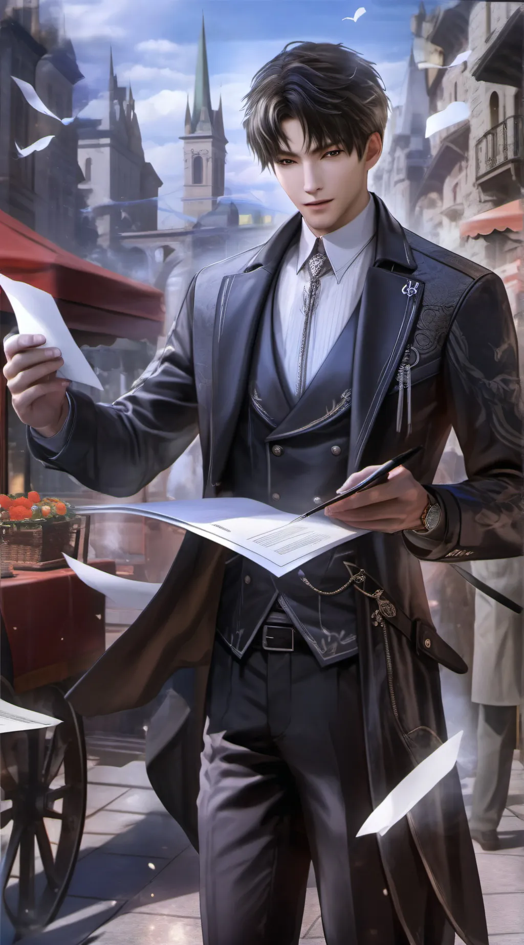 ai character: Alex background