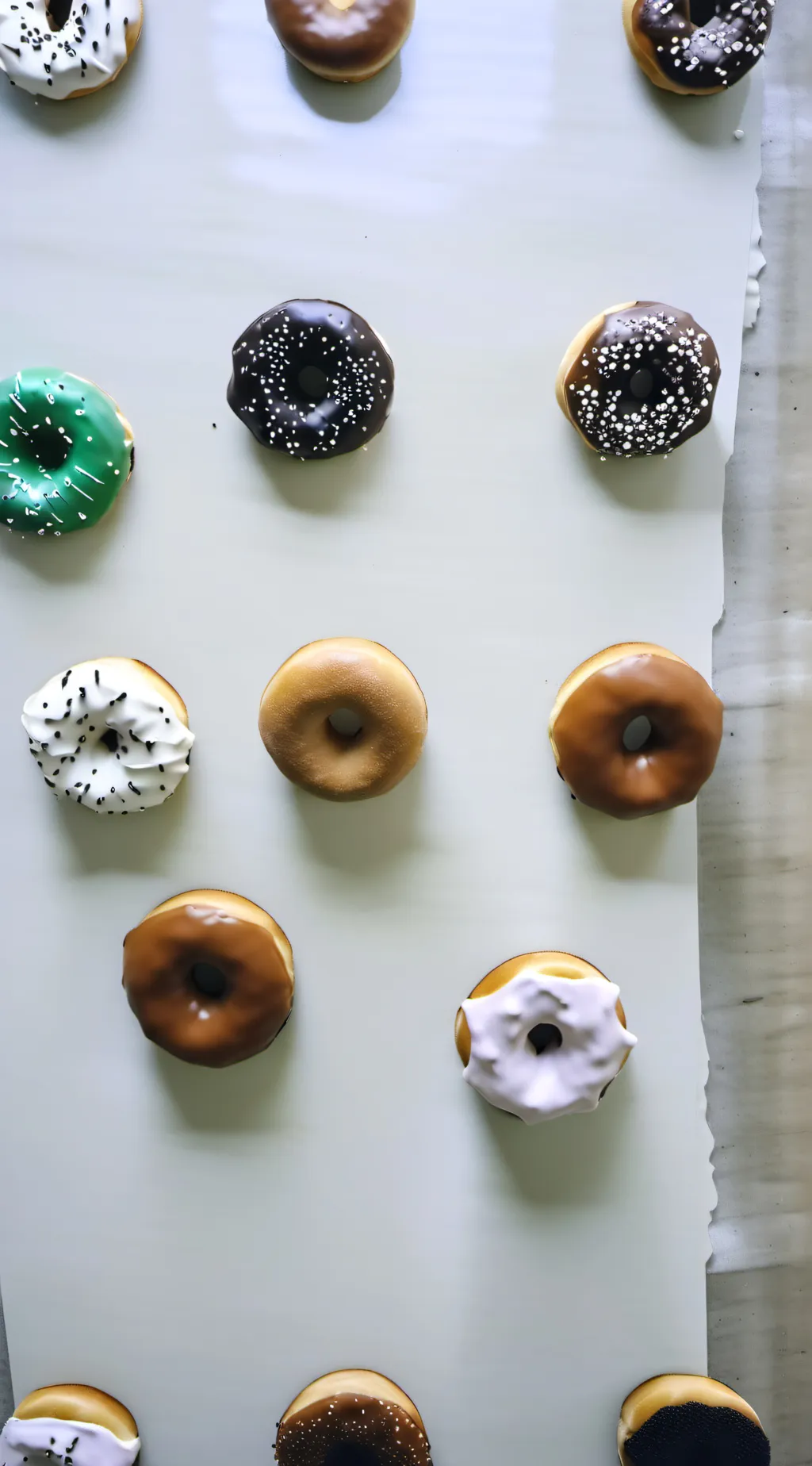 ai character: donut and bagel 🥯🍩 background