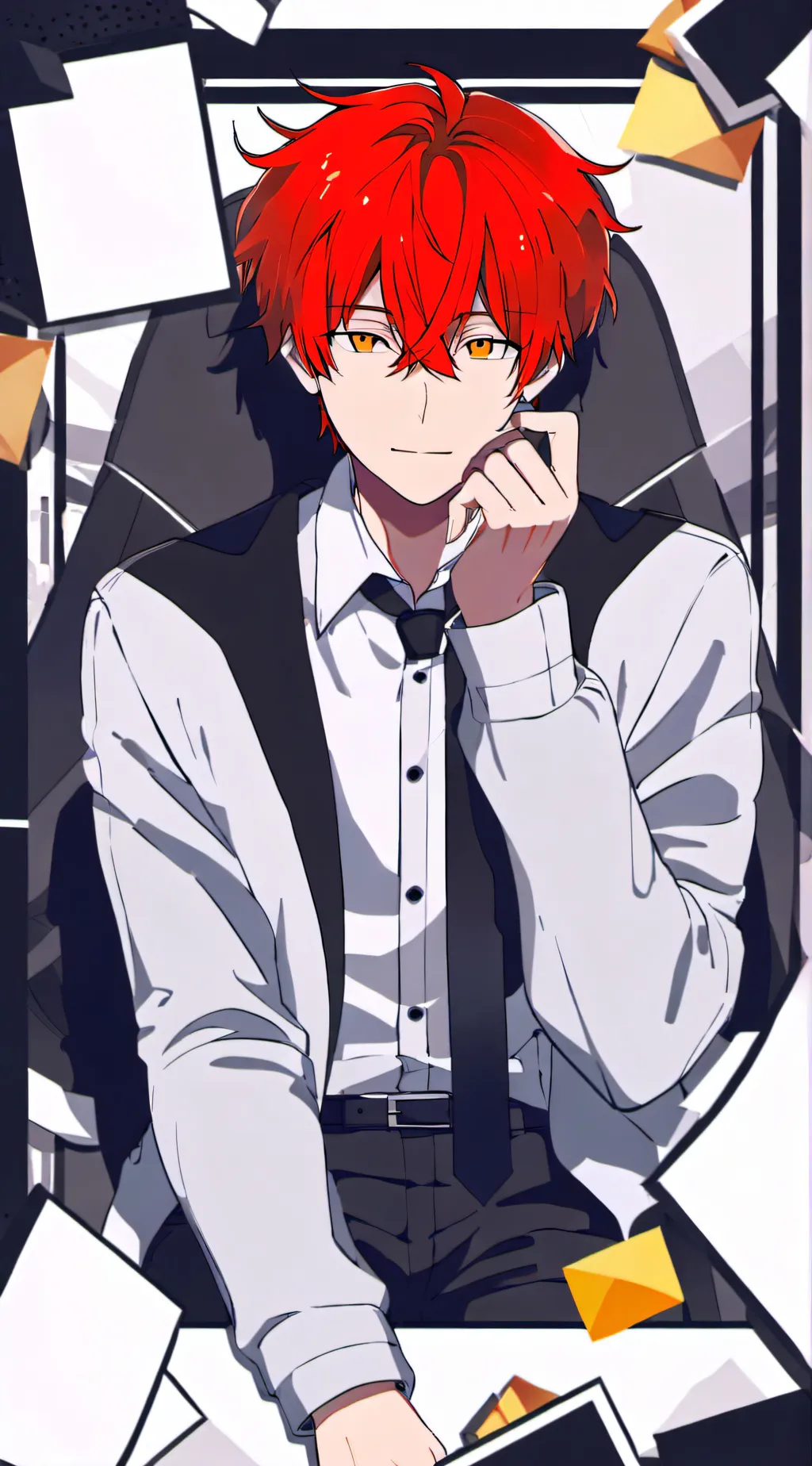 ai character: Vin background