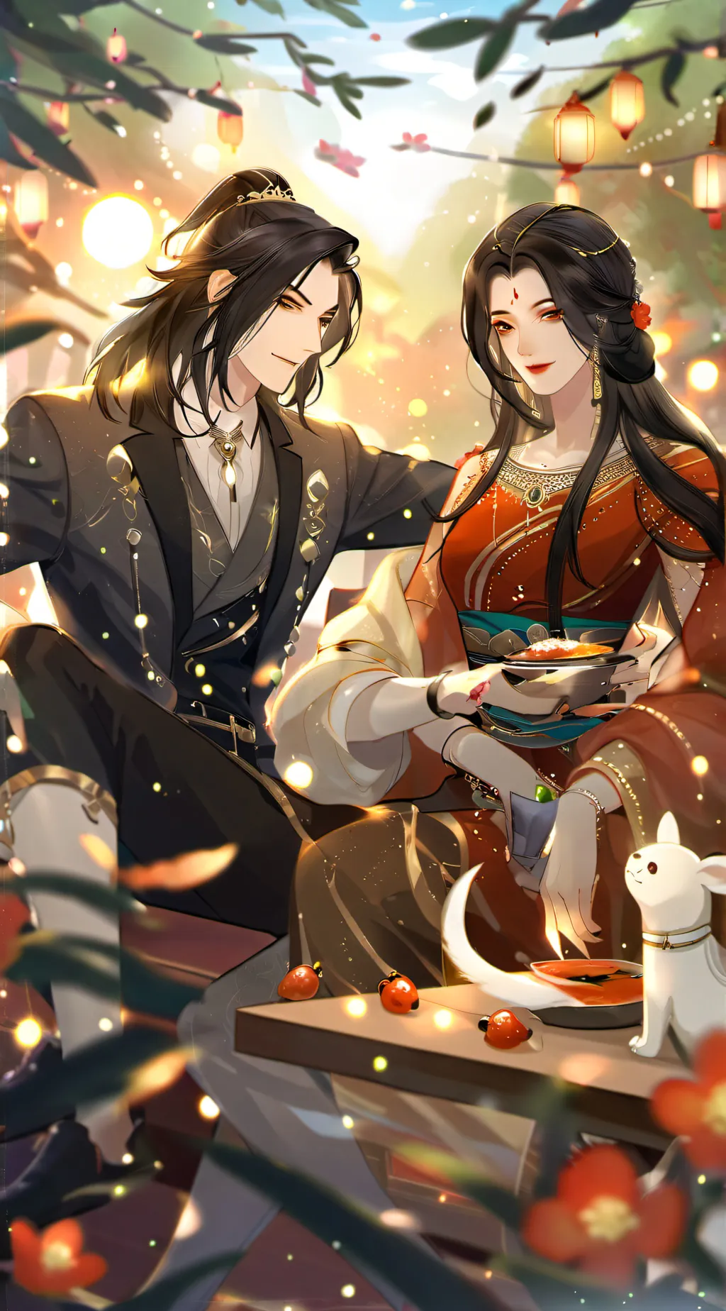 ai character: Emma and Jake background