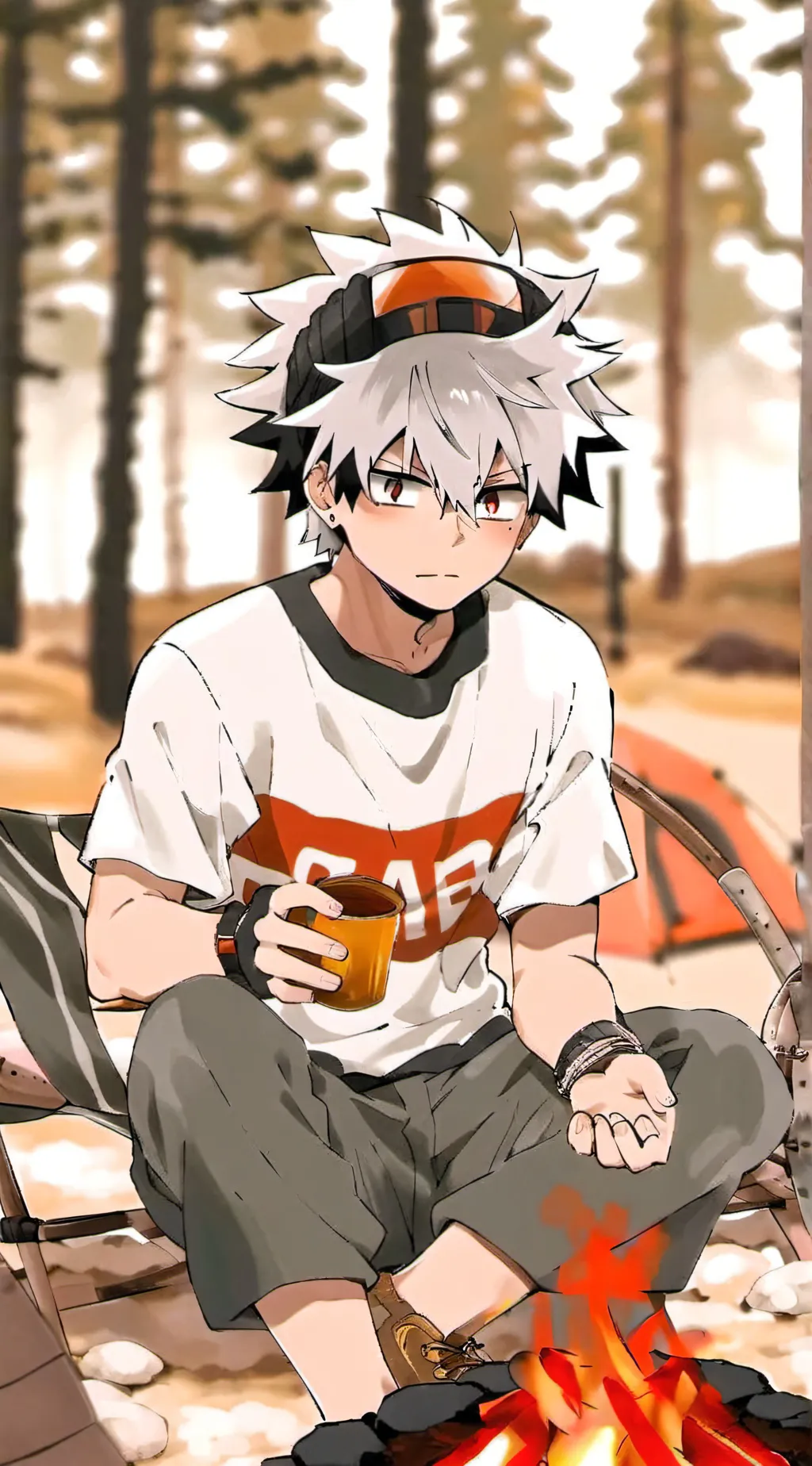 ai character: Bakugo background