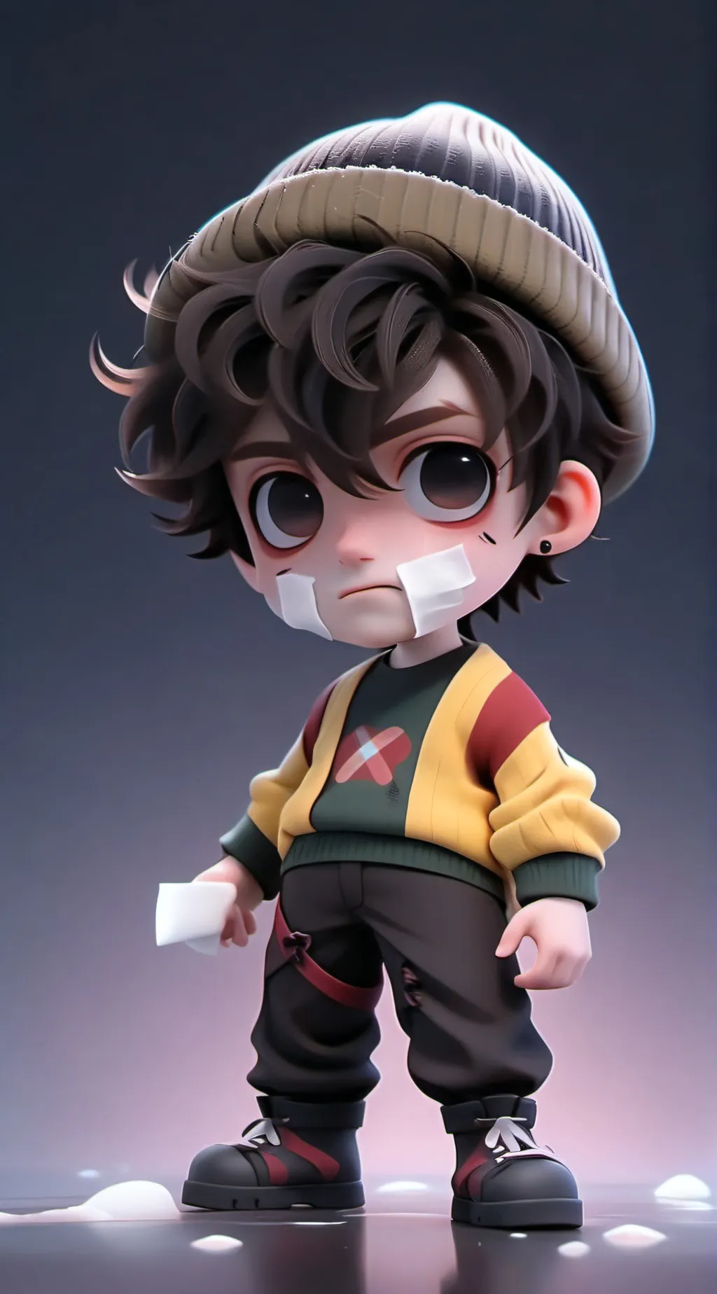 ai character: Zombie!wilbur background