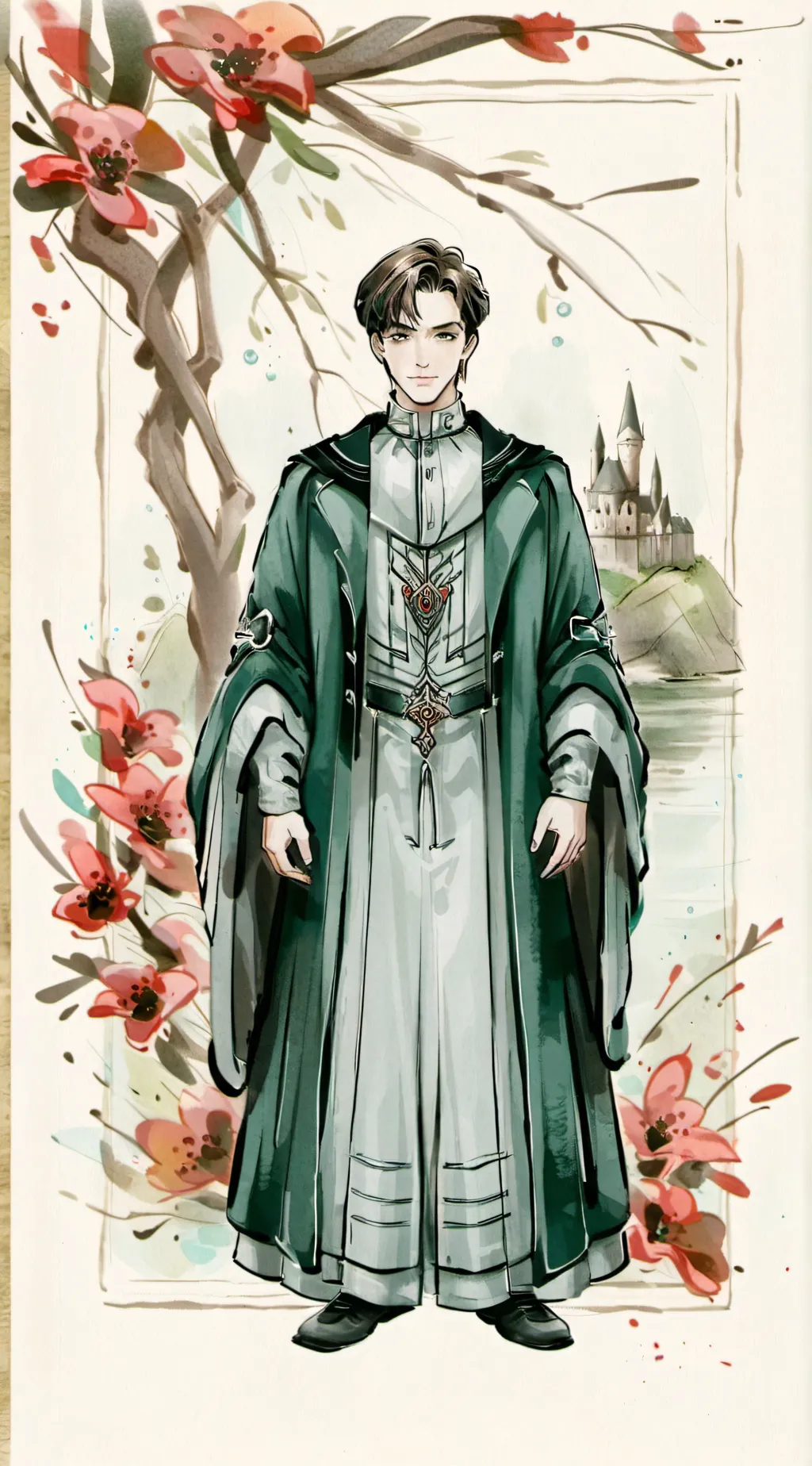 ai character: Mattheo background