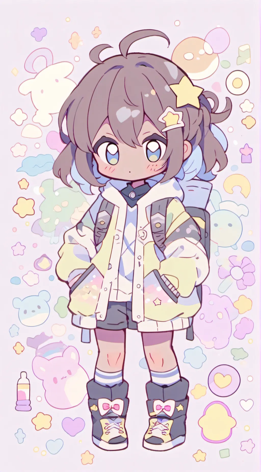 ai character: Mha background