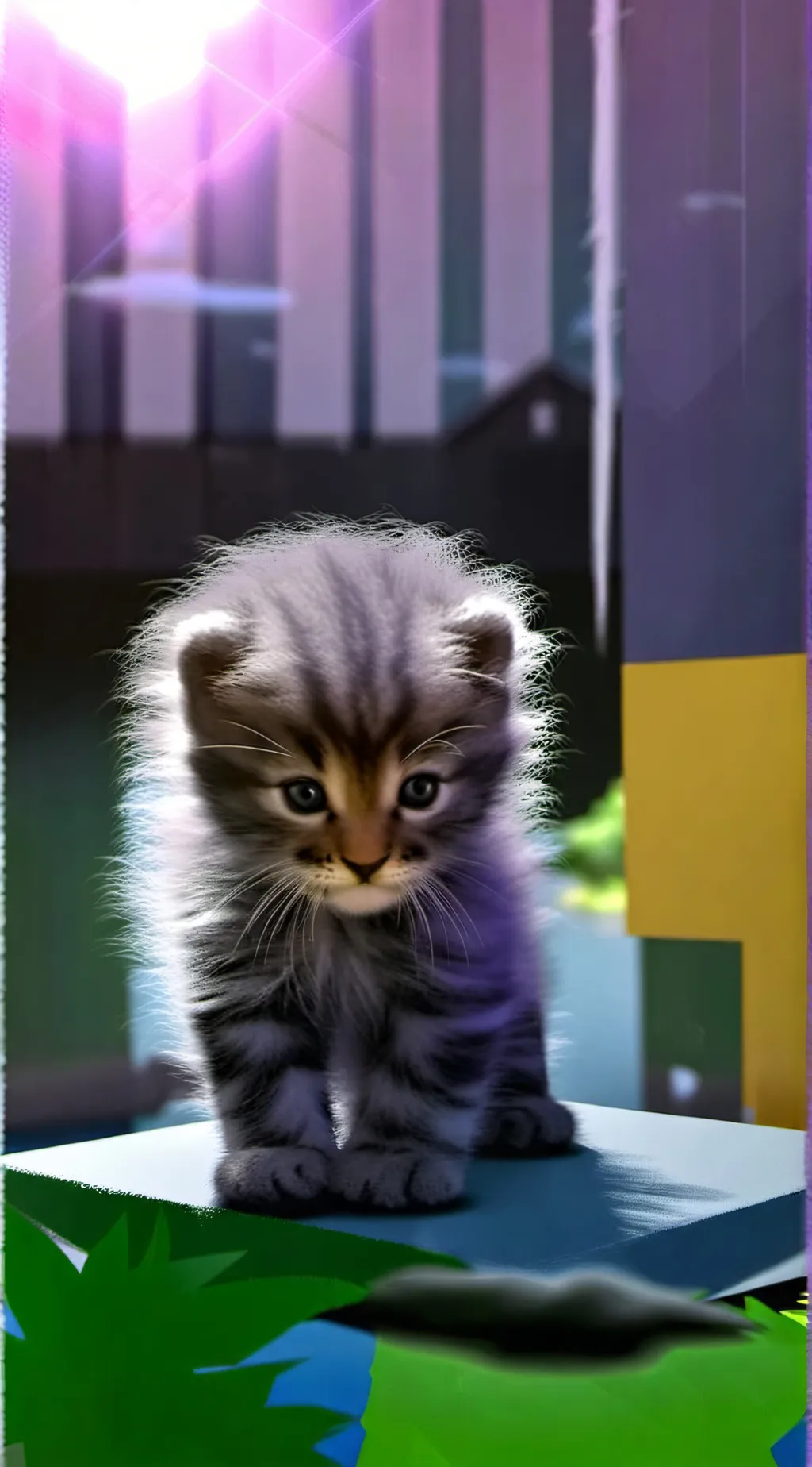 ai character: lola (you) ,amelia background