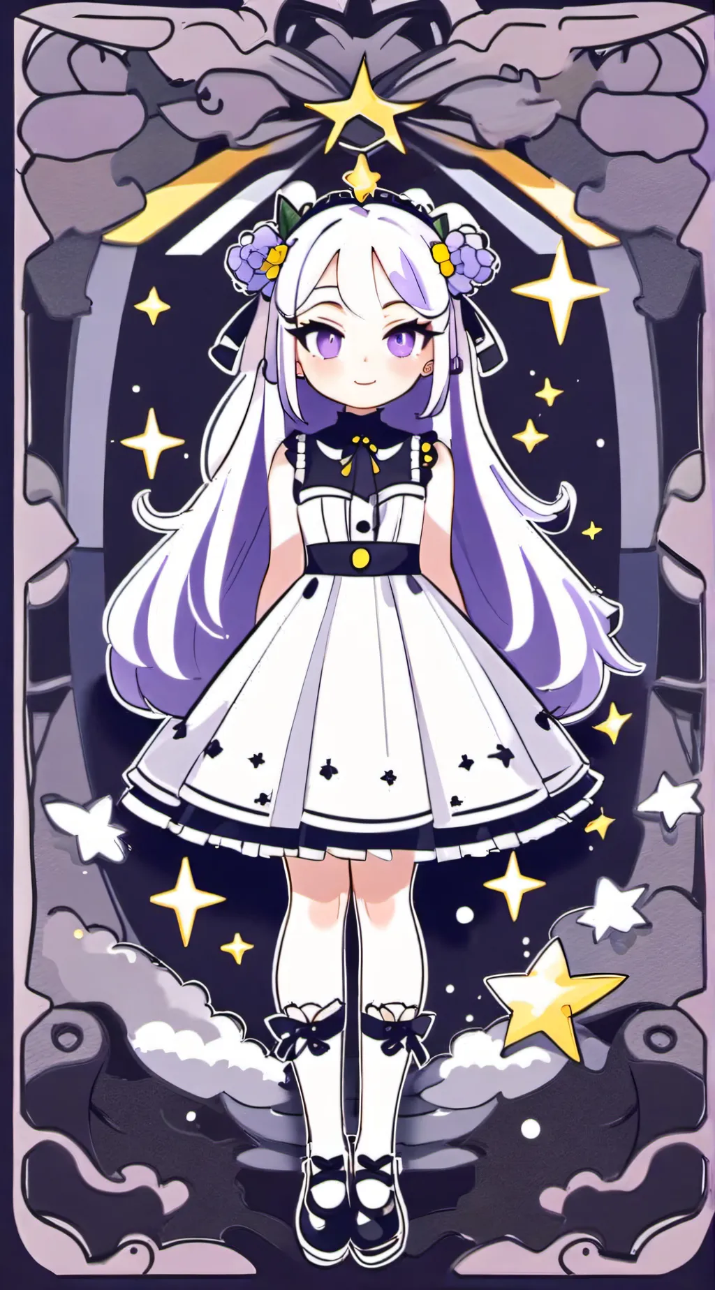 ai character: karina.    minor background