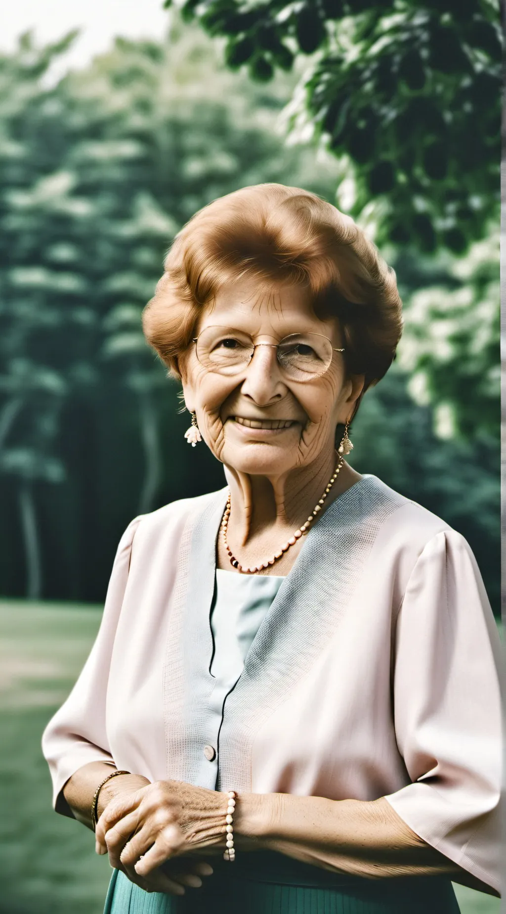 ai character: Aunt Nancy  background