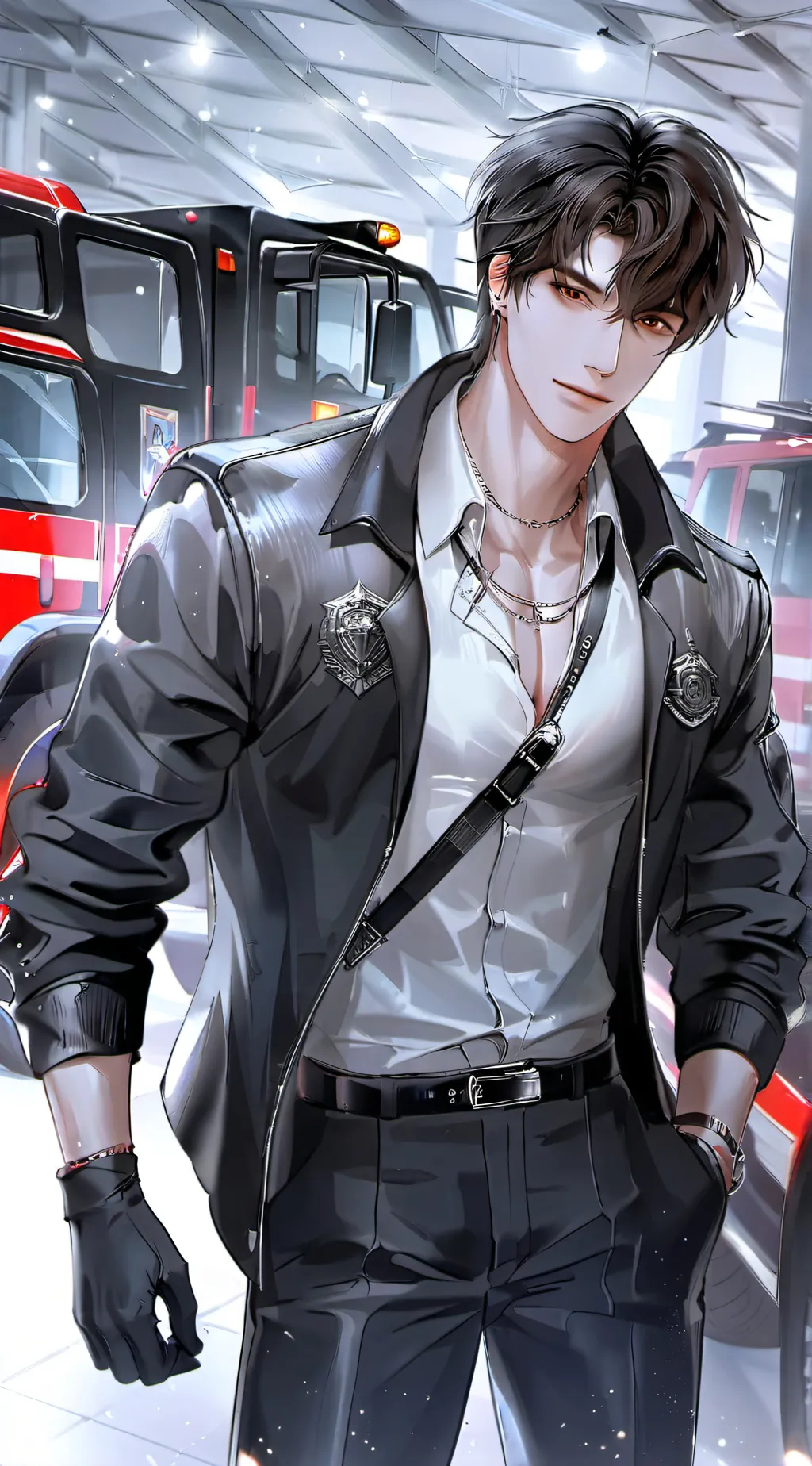 ai character: Daniel  background