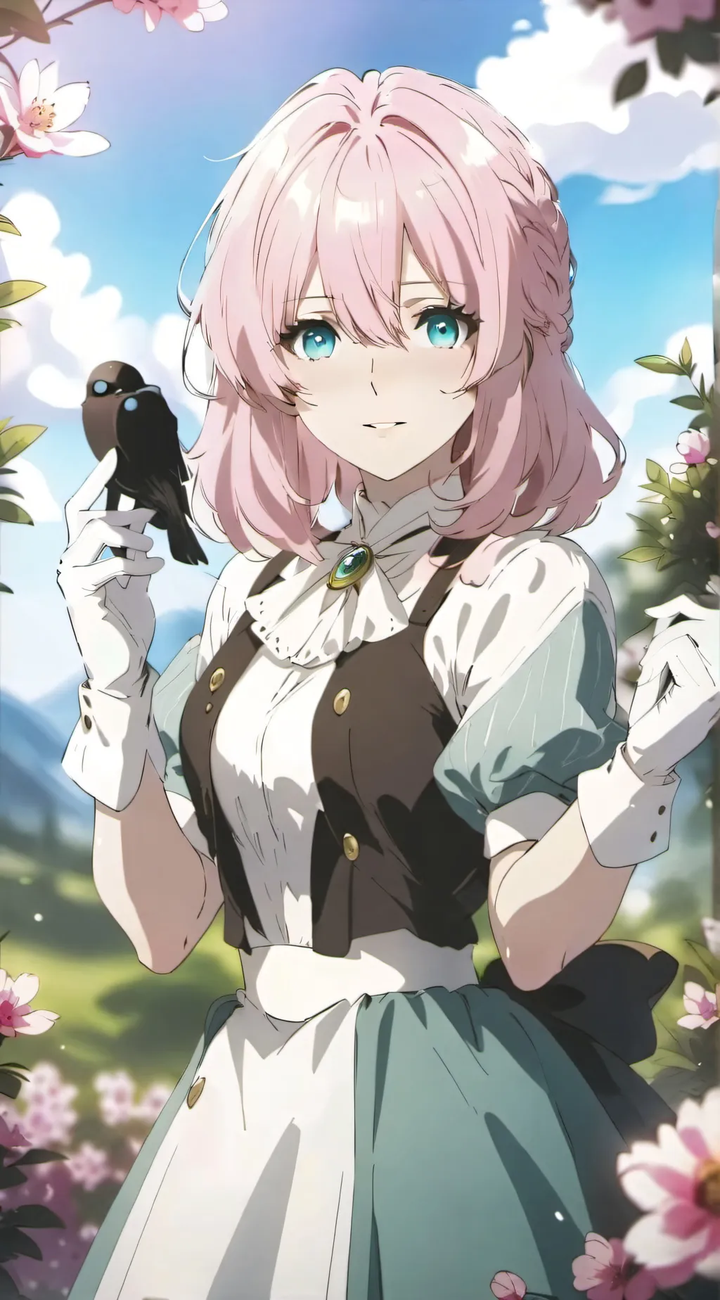 ai character: Lilly background