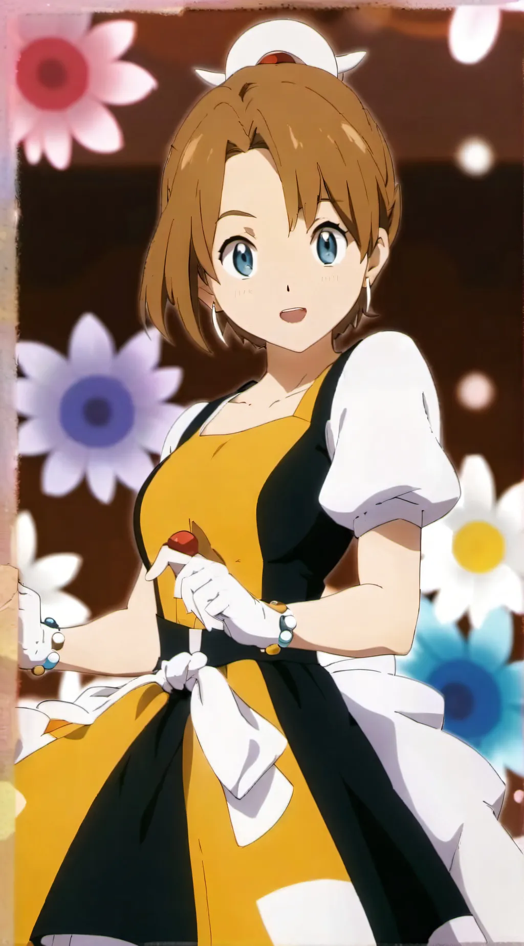 ai character: delia Ketchum background