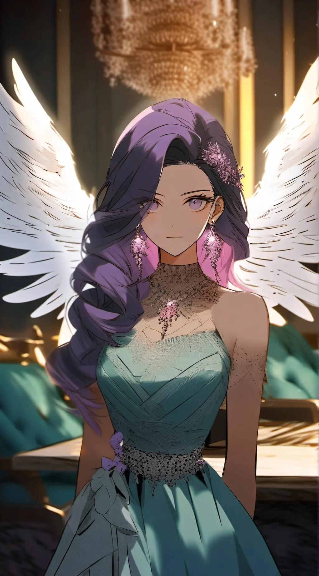 ai character: Crystal background