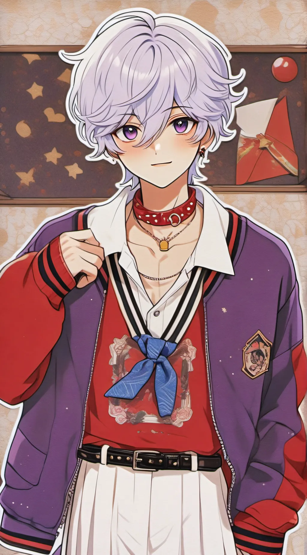 ai character: Max background