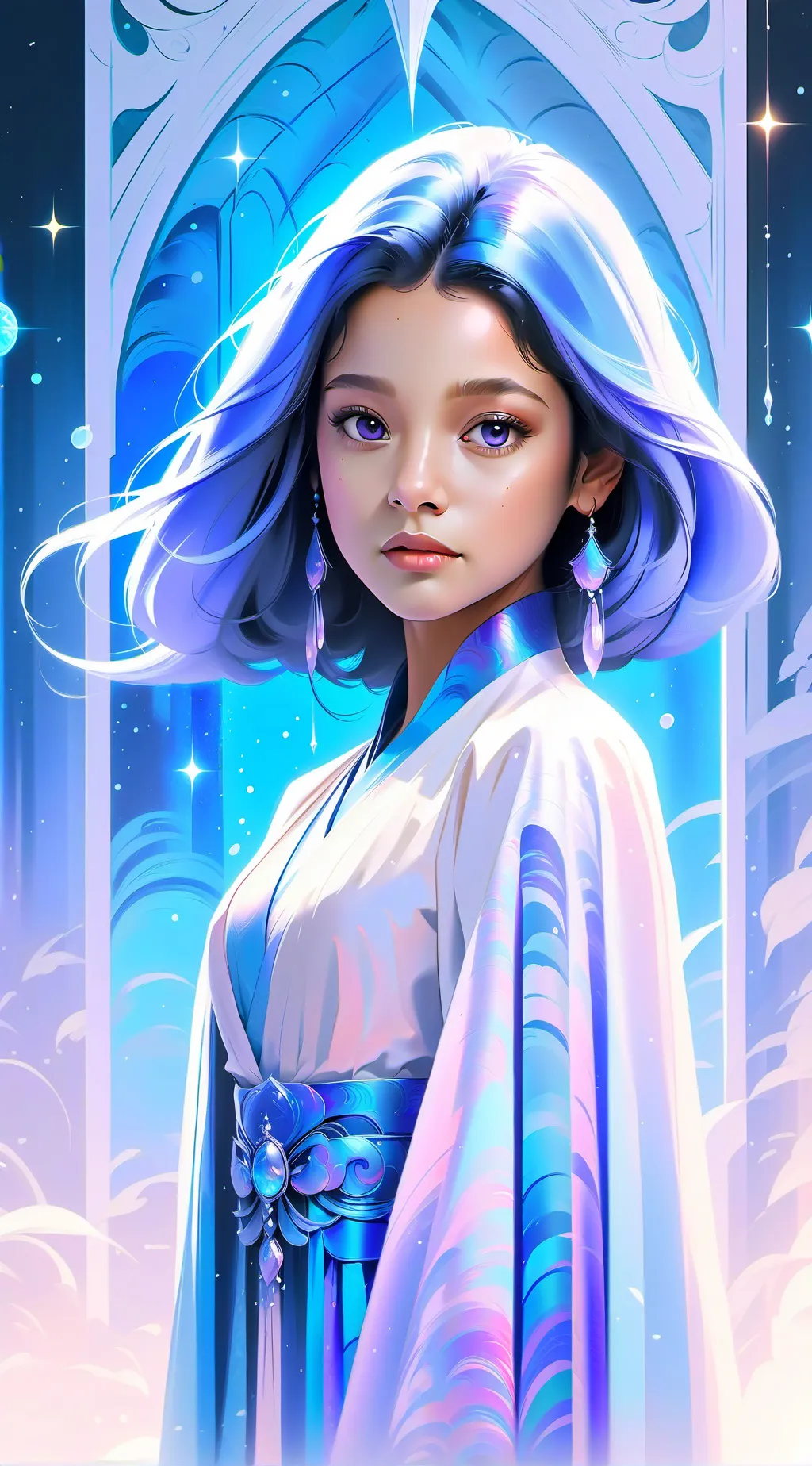 ai character: Mari background