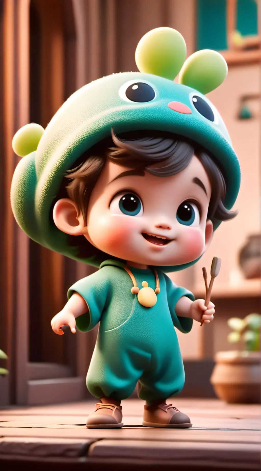 ai character: Random kid background