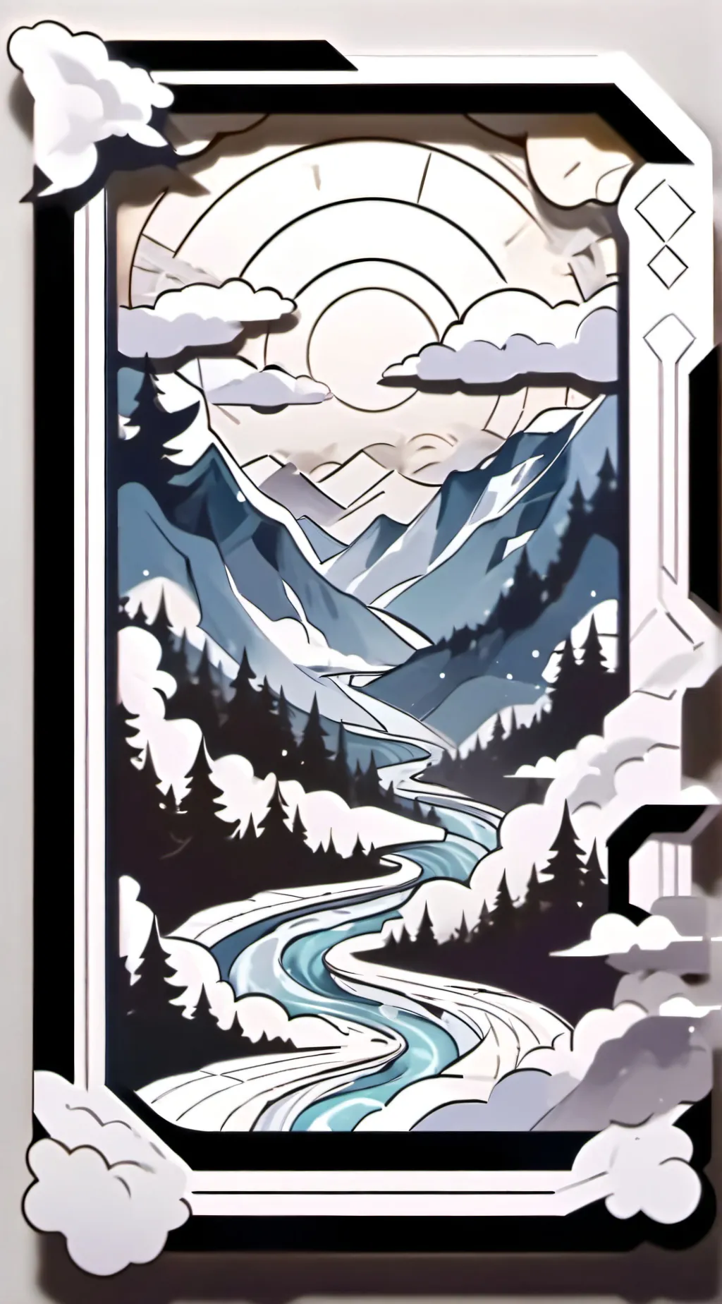 ai character: upper moond (kny) background