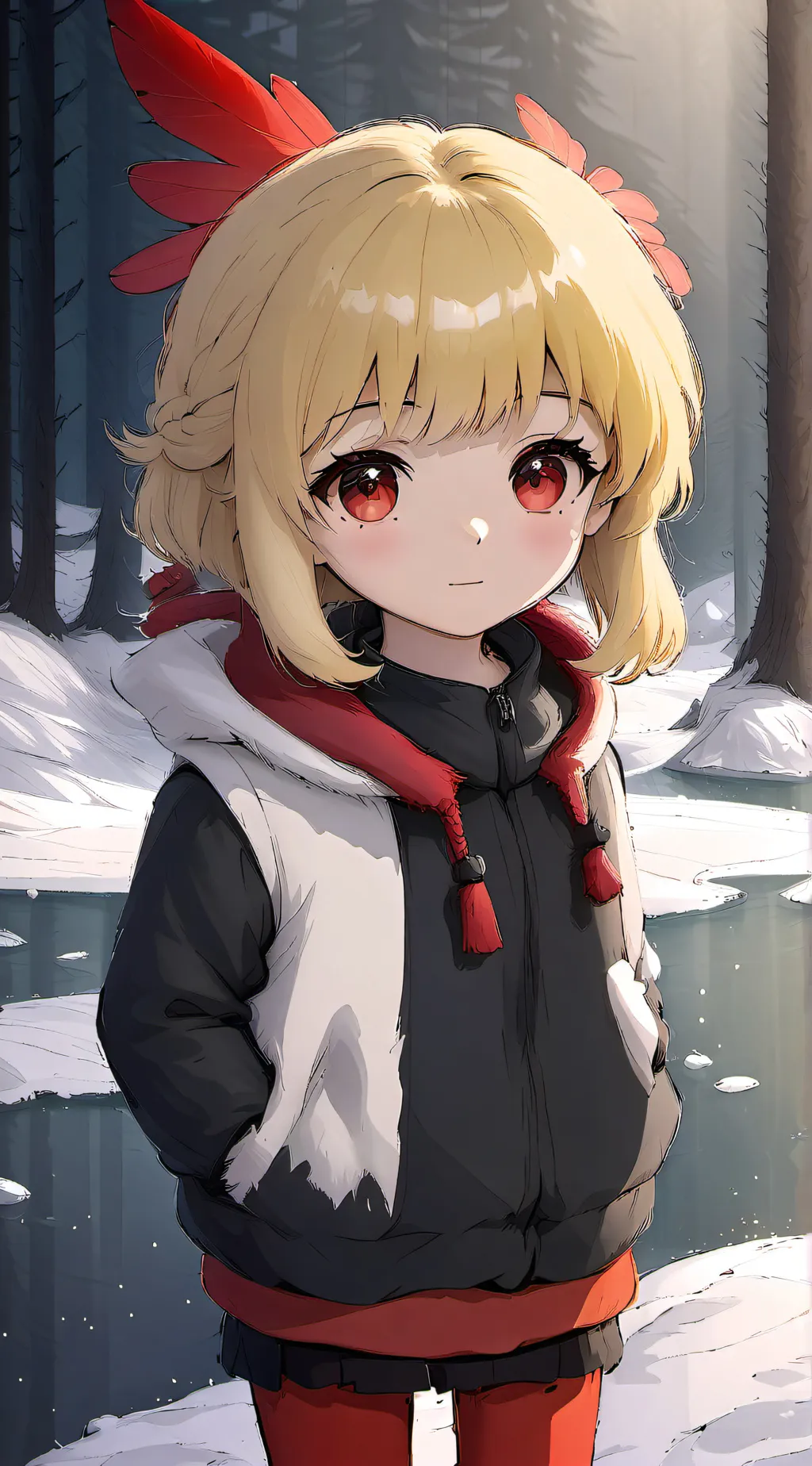 ai character: Chelsey Takami background