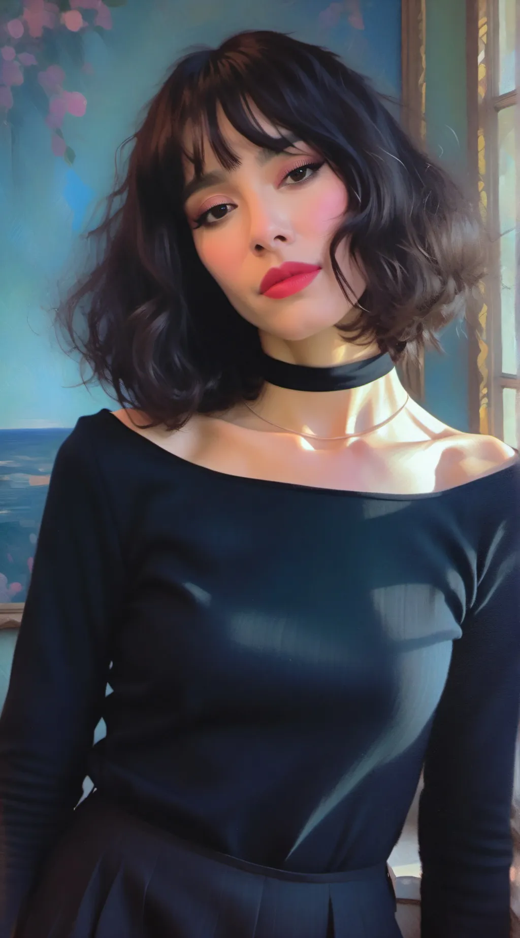 ai character: Elle Laurent background