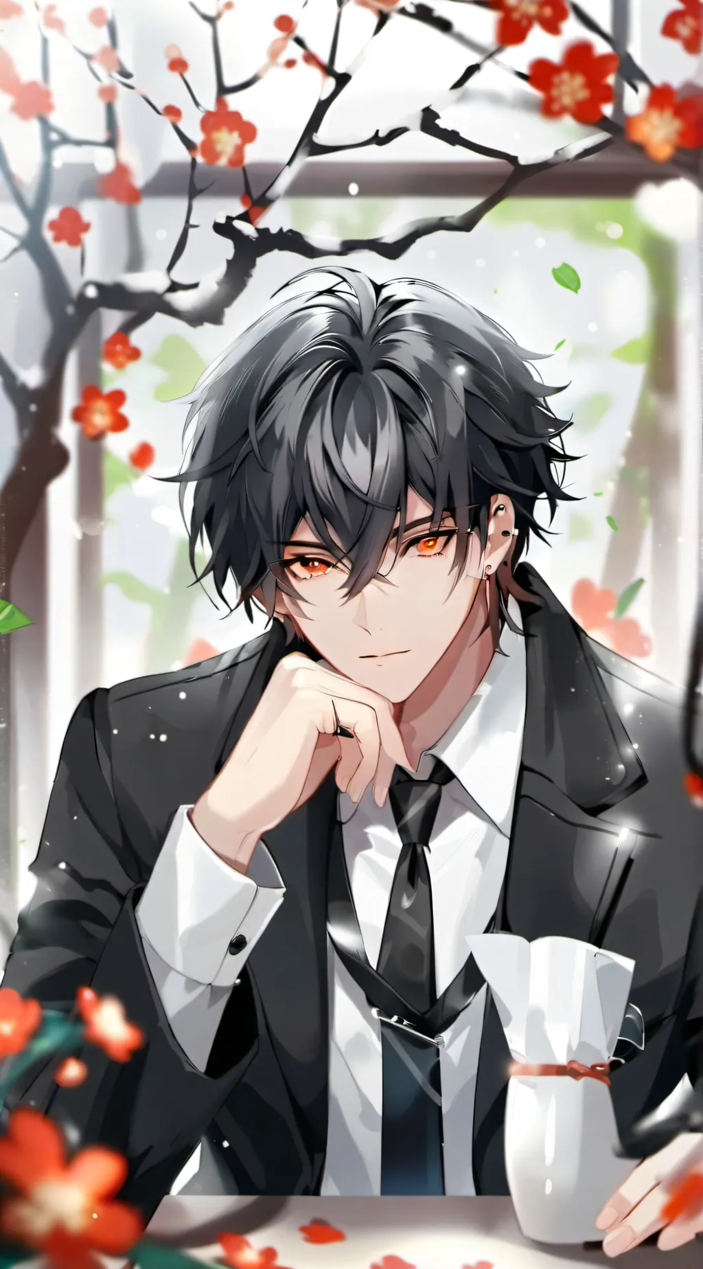 ai character: Aaron background