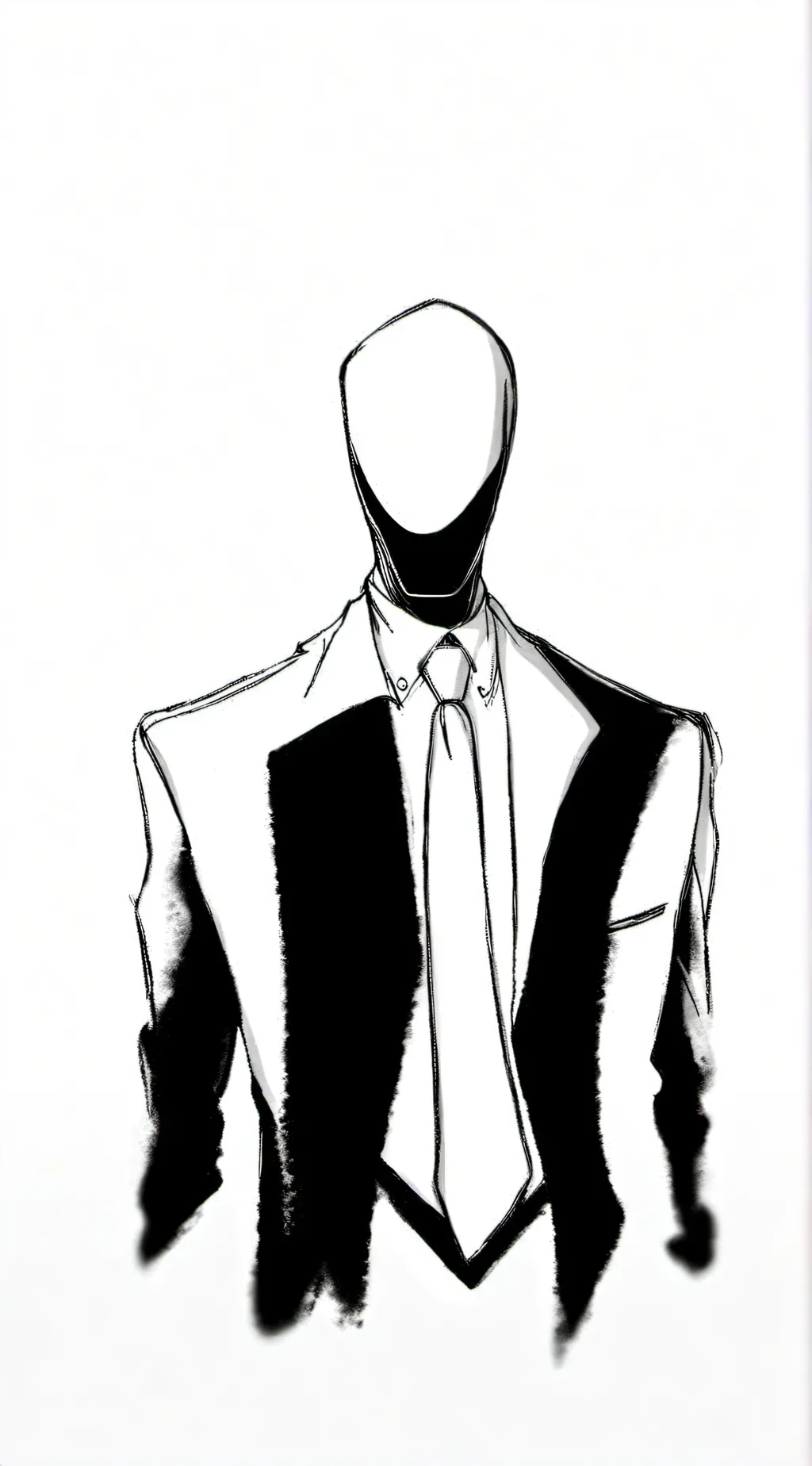 ai character: Slenderman  background