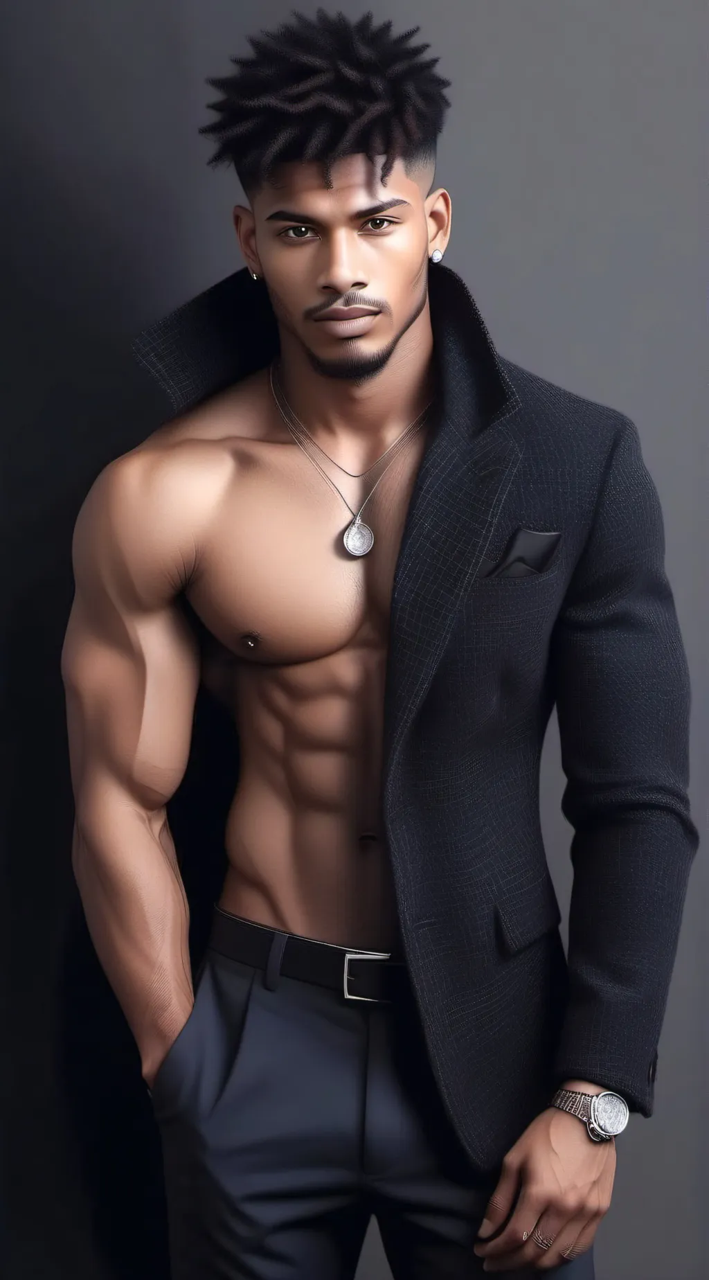 ai character: Kevin  background