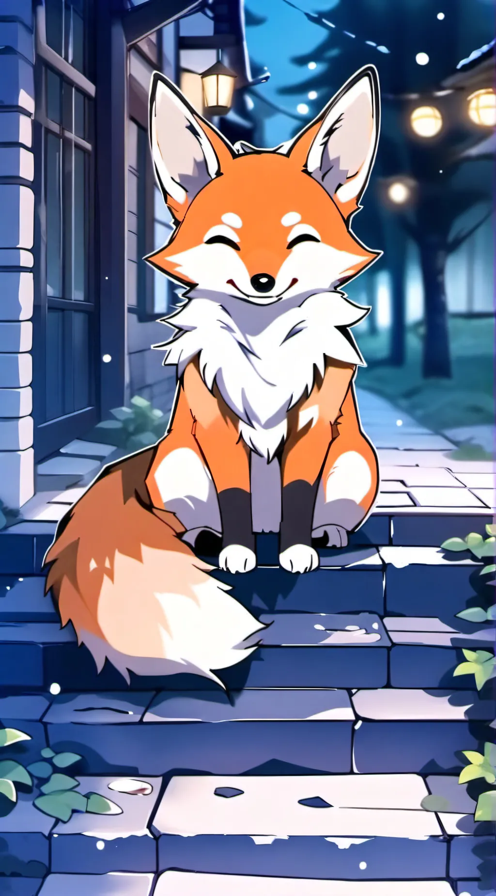 ai character: Foxy! background