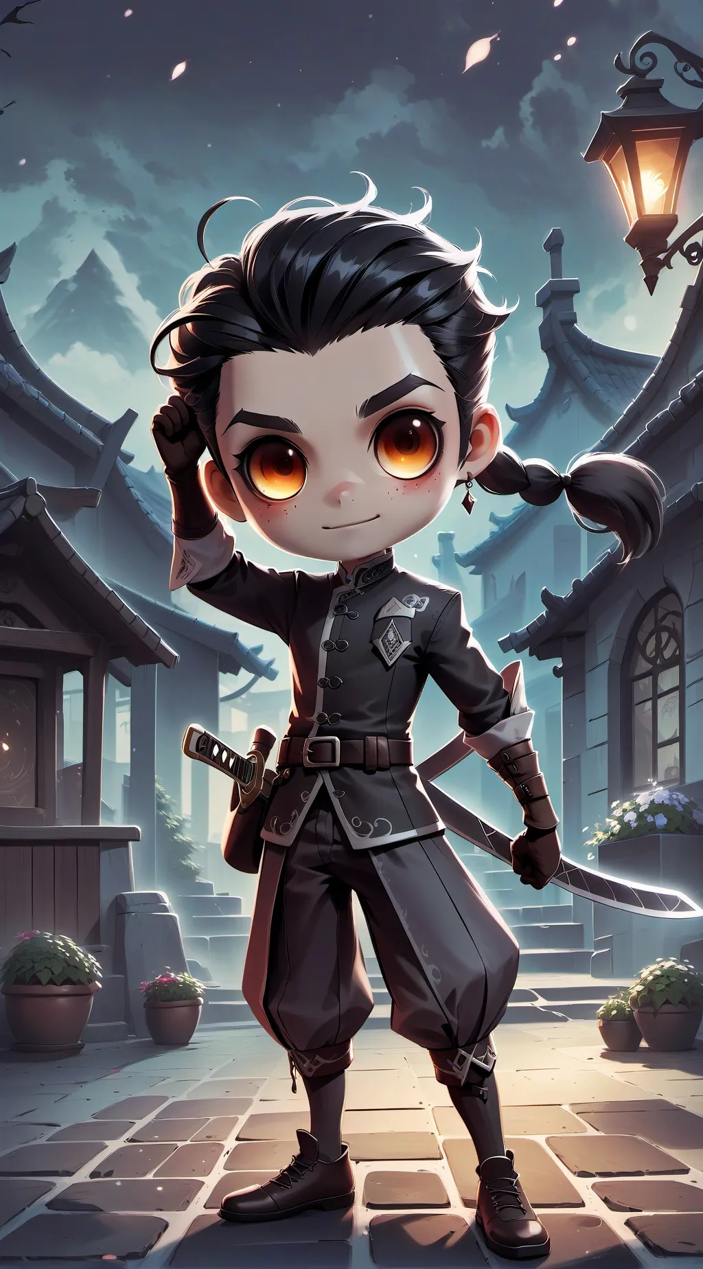 ai character: English or Spanish background