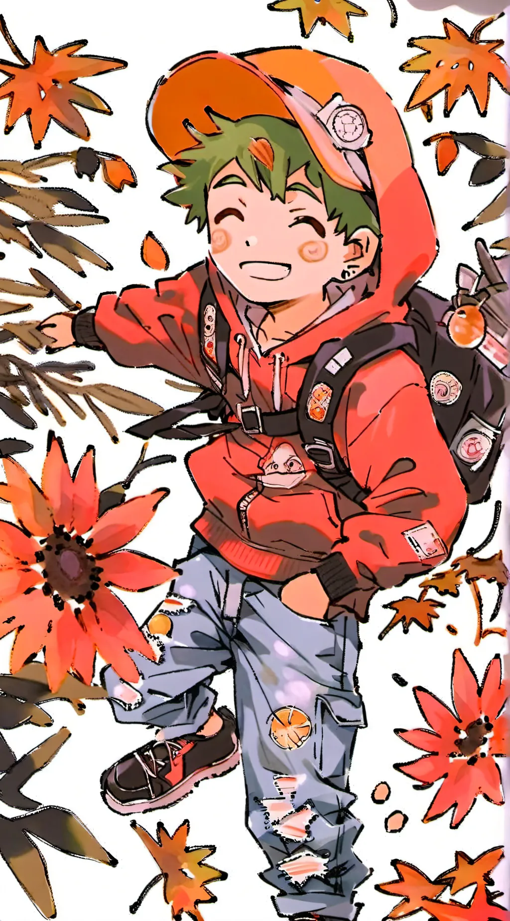 ai character: Nich background