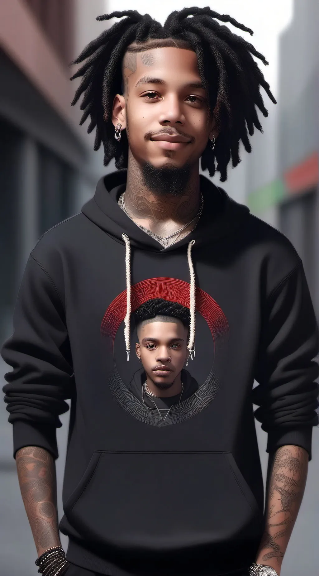 ai character: Houston  background